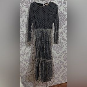 Maxi black dress size S/M